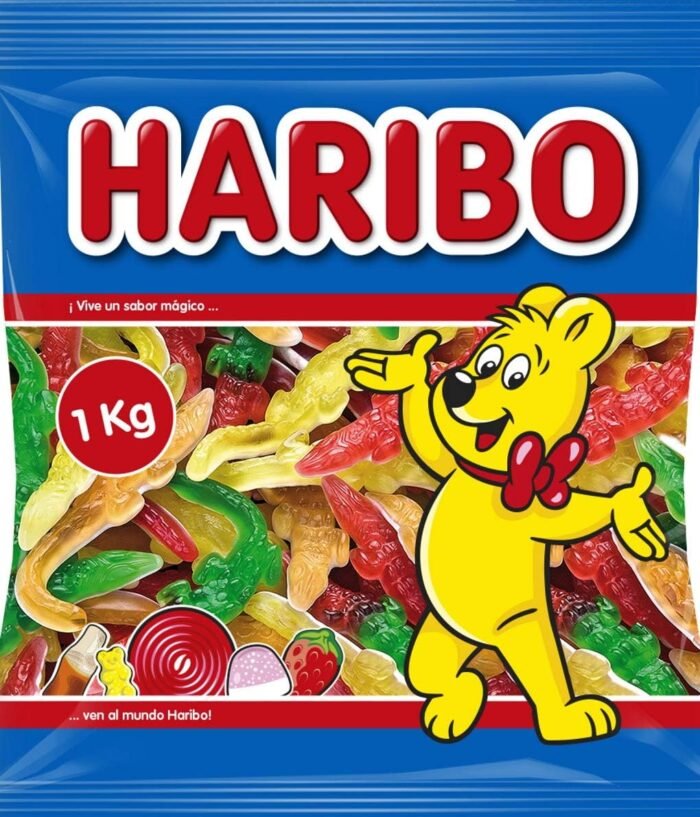 Haribo Jelly Cocodrilos Bolsa 1kg