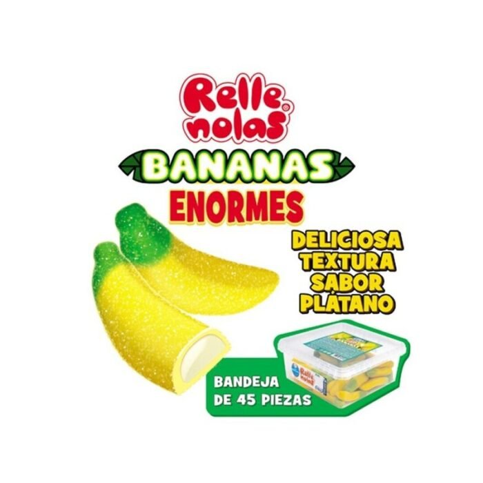 Vidal Bananas Rellenolas Tarro 45u