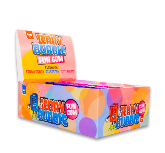 Jerry Bubble Fun Gum 35g x 24u