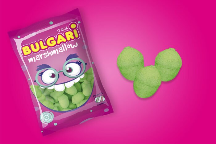 BULGARI MELONES MARSHMALLOW 100 U.APROX. SIN GLUTEN