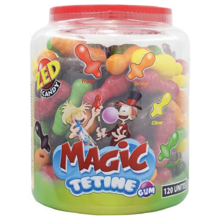 MAMMOUTH TETINE GUM MIX TARRO 120U.X 2.4KG - Imagen 2